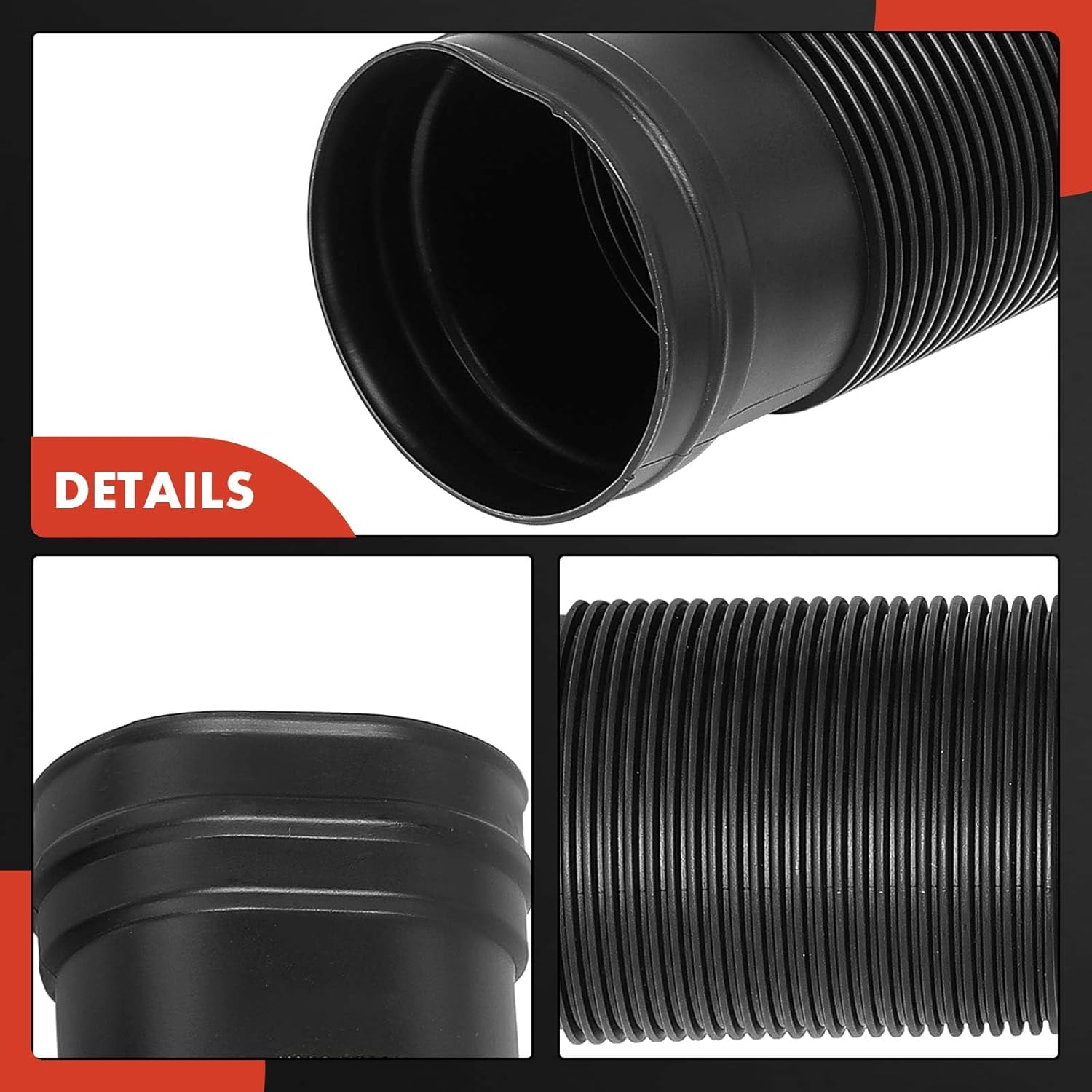 A-Premium Engine Air Clean Intake Tube Hose Compatible with Mercedes-Benz W164 Series ML350 2006-2011, ML450 2010-2011, ML500 2006-2007, ML550 2008-2011, GL450 2007-2012, GL550 2008-2012