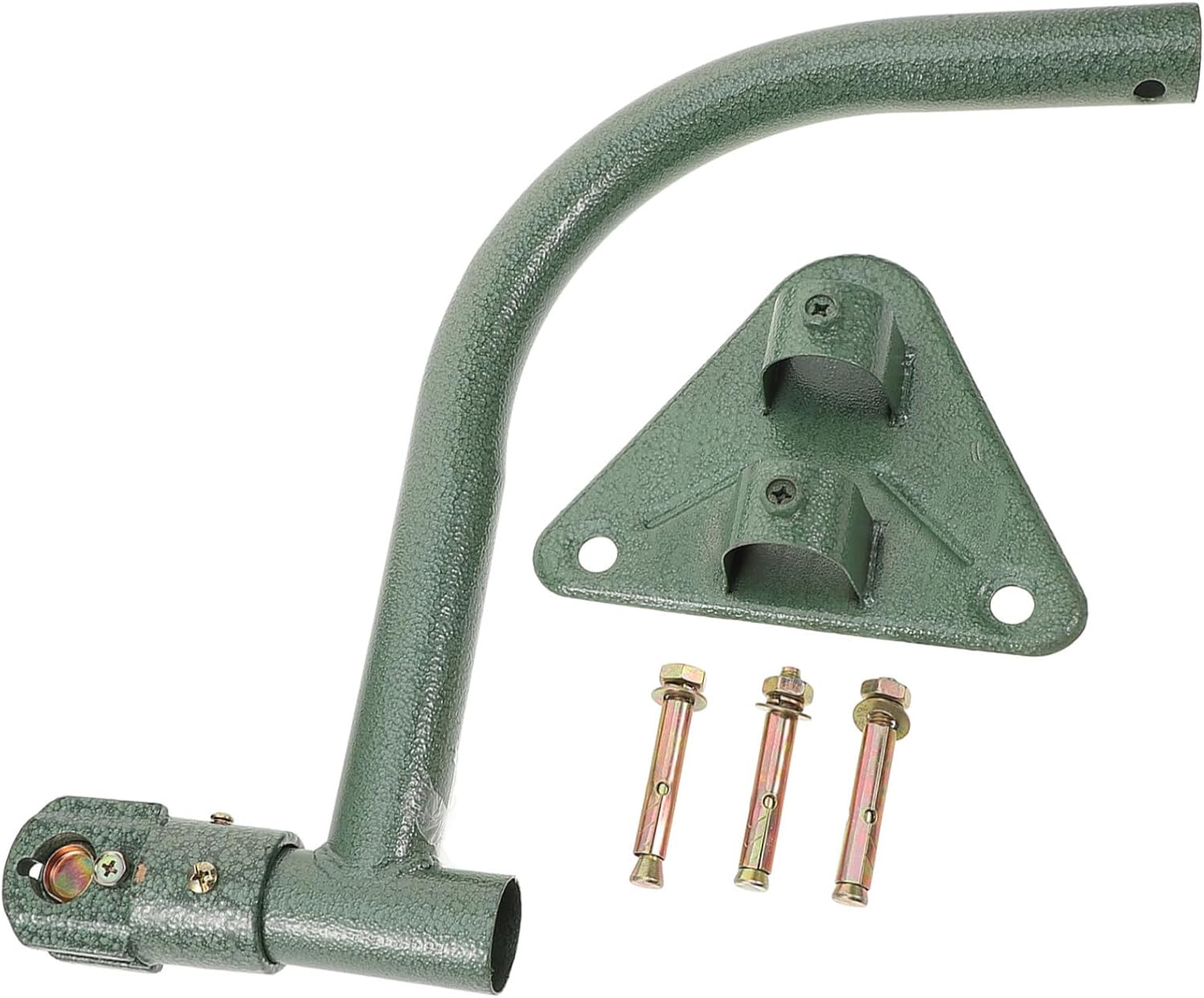 Garneck Electric Fan Wall Bracket Industrial Grade Universal Fan Mount Fastening Screws for Easy Installation