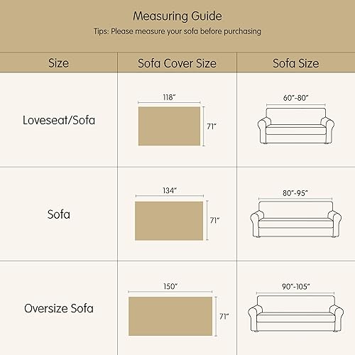 Miniatura 3 de Hokway Funda de sofá de felpilla con borlas, tela bohemia antideslizante para mascotas, protector de sofá reversible en forma de L (caqui bohemio,