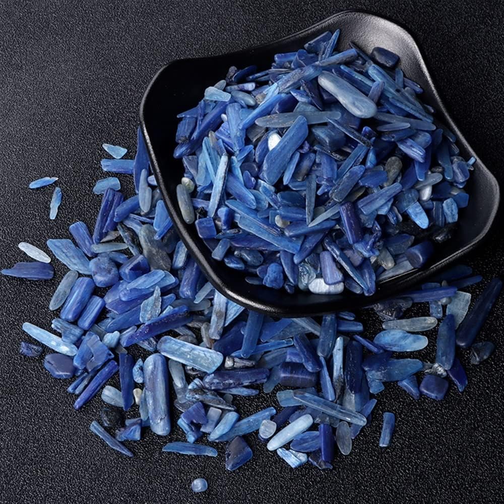 瞑想の家 6-9 ミリメートルナチュラルブルークリスタルクォーツチップ