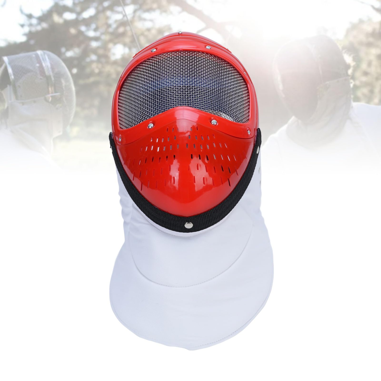 Casco Protettivo in Rete Traspirante per Scherma per Bambini, per Allenamenti e Partite
