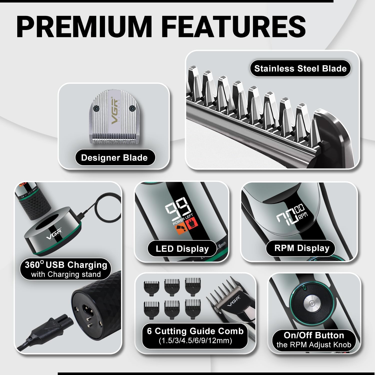 VGR V-256 Premium Features