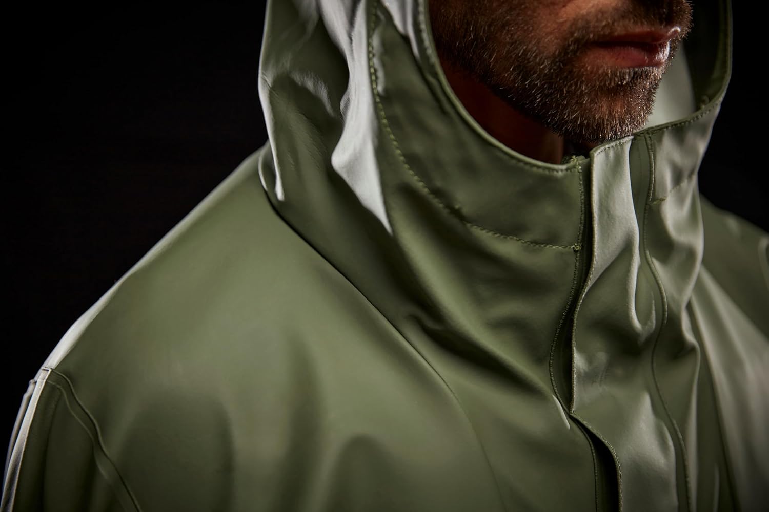 Helly Hansen Storm Rain Jacket for Men - PVC Shell Waterproof Rain Coats for Men - Neoprene Cuffs Workwear Jacket - Image 5