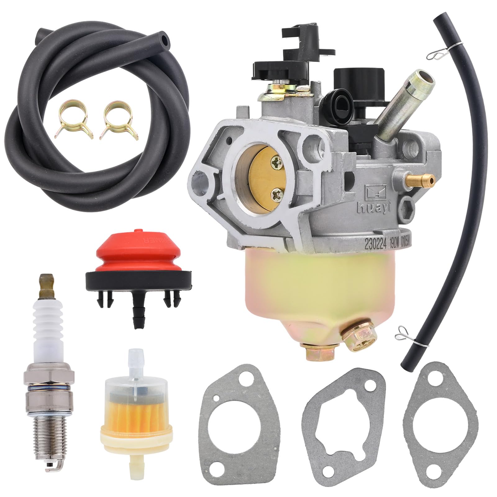 NIMTEK 951-05389 Carburetor Fits MTD Cub Cadet 683-WU 683-WUA 357cc Engine Replace HUAYI 183W 190W Engines
