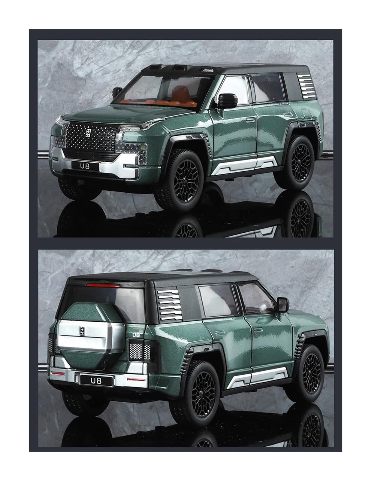 Amazon.co.jp: ミニカーのおもちゃ 1:24 ため BYD ルックアップで U8