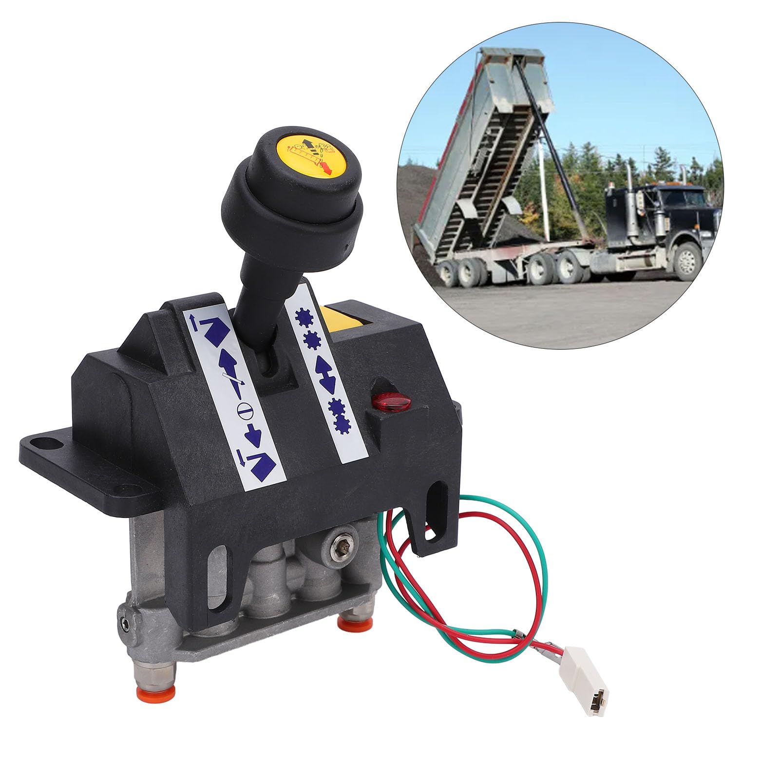 Zawór sterujący WOM wywrotki 5 otworów 4 pozycje robocze Zawór sterujący układu hydraulicznego z funkcją spowalniania dla wywrotek hydraulicznych Naczepy Ciężarówki górnicze