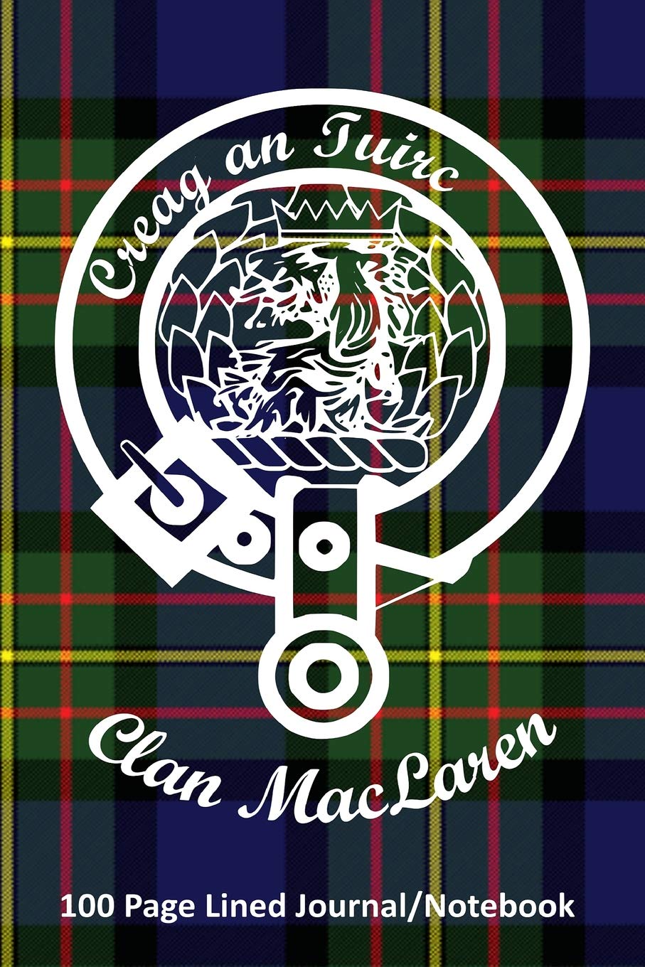 Clan MacLaren 100 Page Lined Journal/Notebook