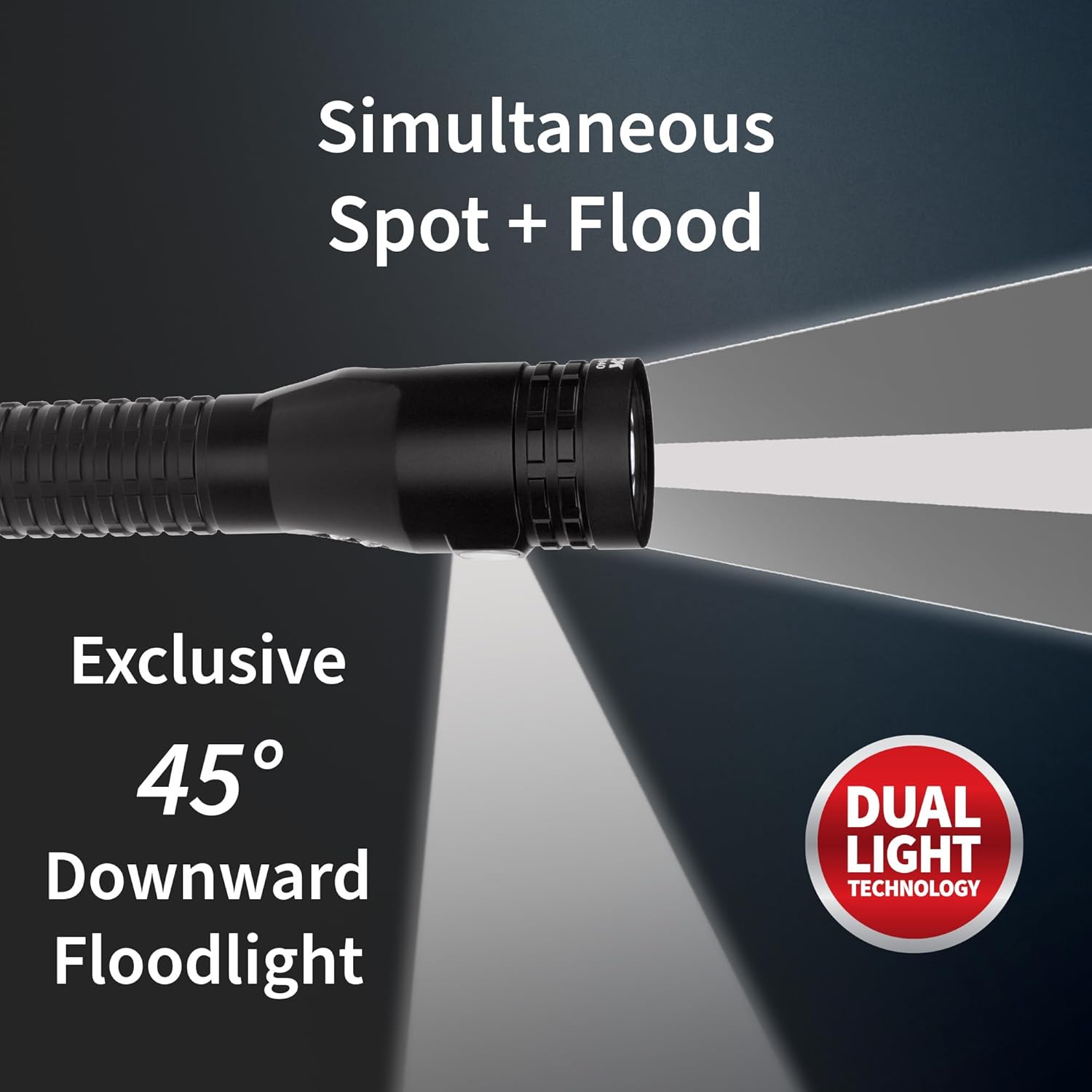 Nightstick NSR-9940XL Xtreme Lumens Multi-Function Duty/Personal-Size Rechargeable Dual-Light