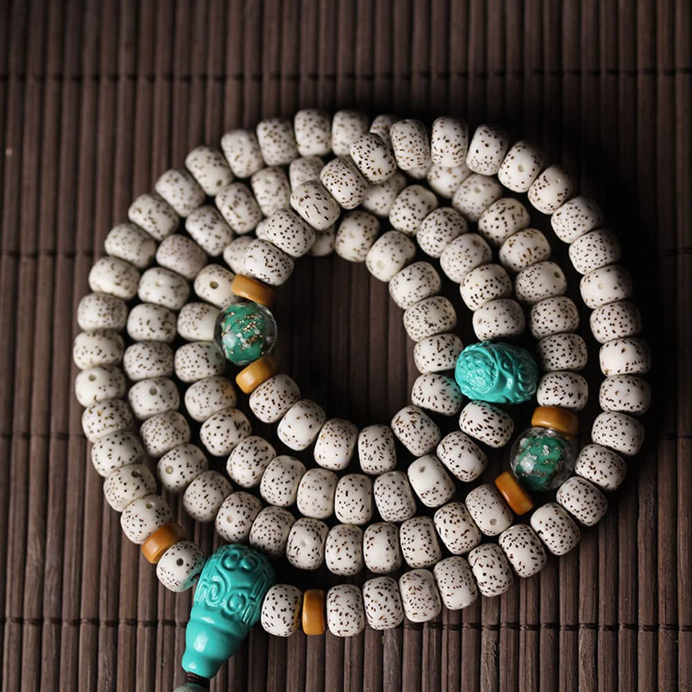 Hainan Star Moon Bodhi Beads 108 Buddha Rosario for la