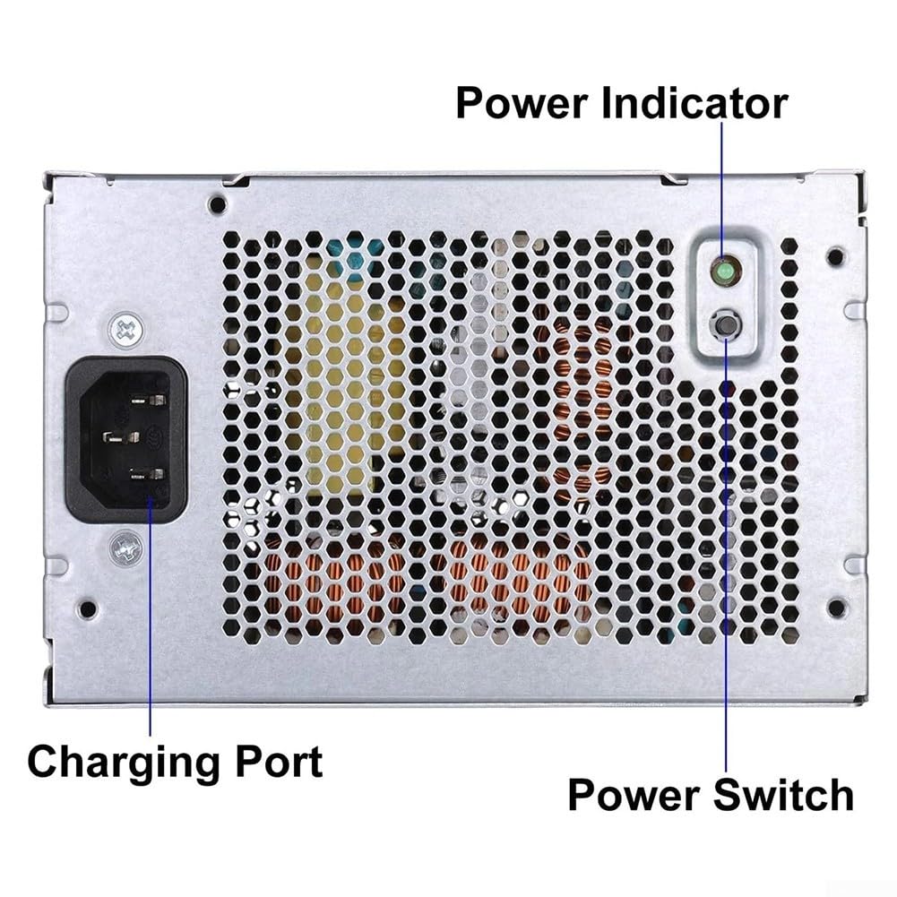 Alimentatore di alimentazione per Dell T3500, D525AF-00 525W PSU con cavo, compatibile H525AF-00 H525EF-00 HP-D5252E0 alimentatore di ricambio