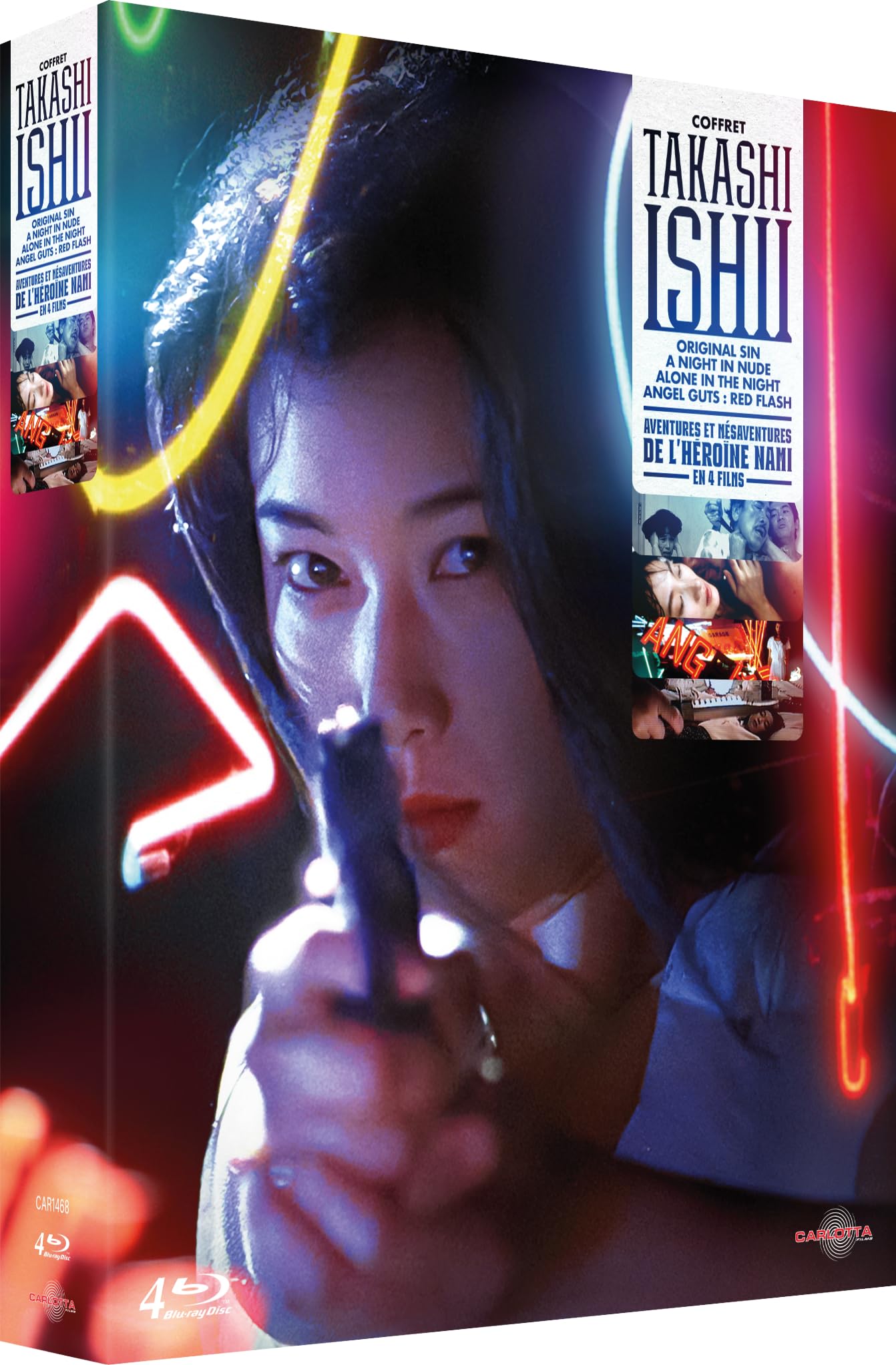 Coffret Takashi Ishii – 4 films – 4 Blu-ray