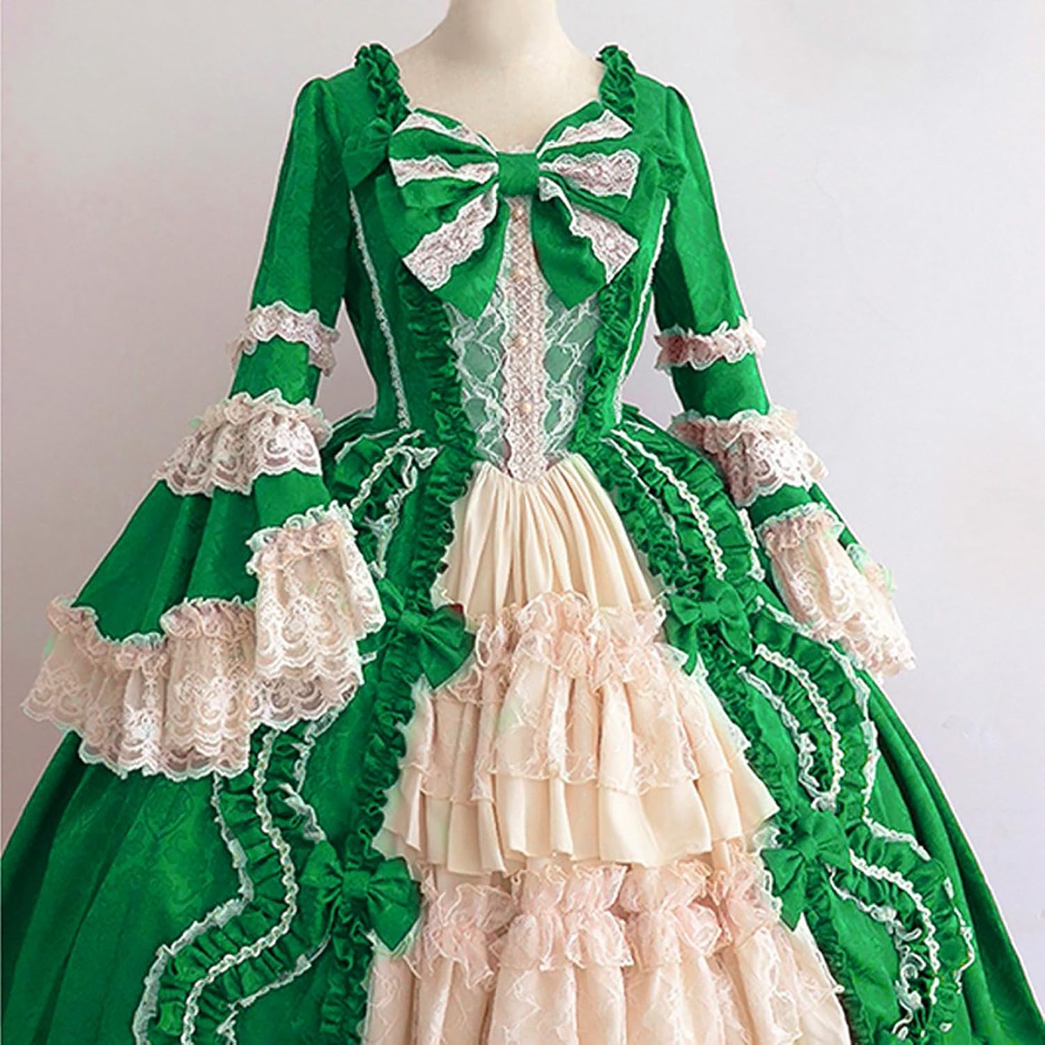 Women's Victorian Gown French Lolita Dress Princess Costume Renaissance Dress Flare Sleeve Court Cosplay Ball Gown