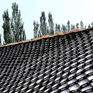 Gravel Ground Grid，2 Inch Foldable Geo Grid Driveway Stabilization Grids，for Gravel/Cement/Sand，Cuttable Geo Grid Paver for Garden, Shed Base, Driveway Patios（Color : W×L Size：3x6 m/10x20 ft）