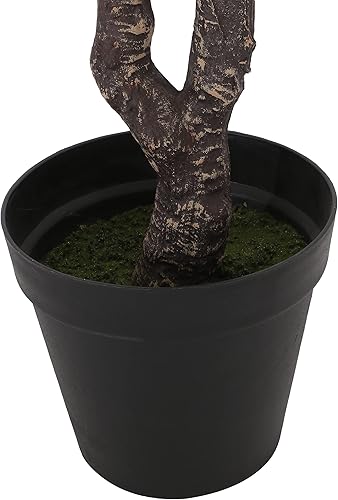 Miniatura 4 de Christopher Knight Home Bowrun - Árbol artificial Enkianthus de 10 x 6.5 pies, seda, color verde