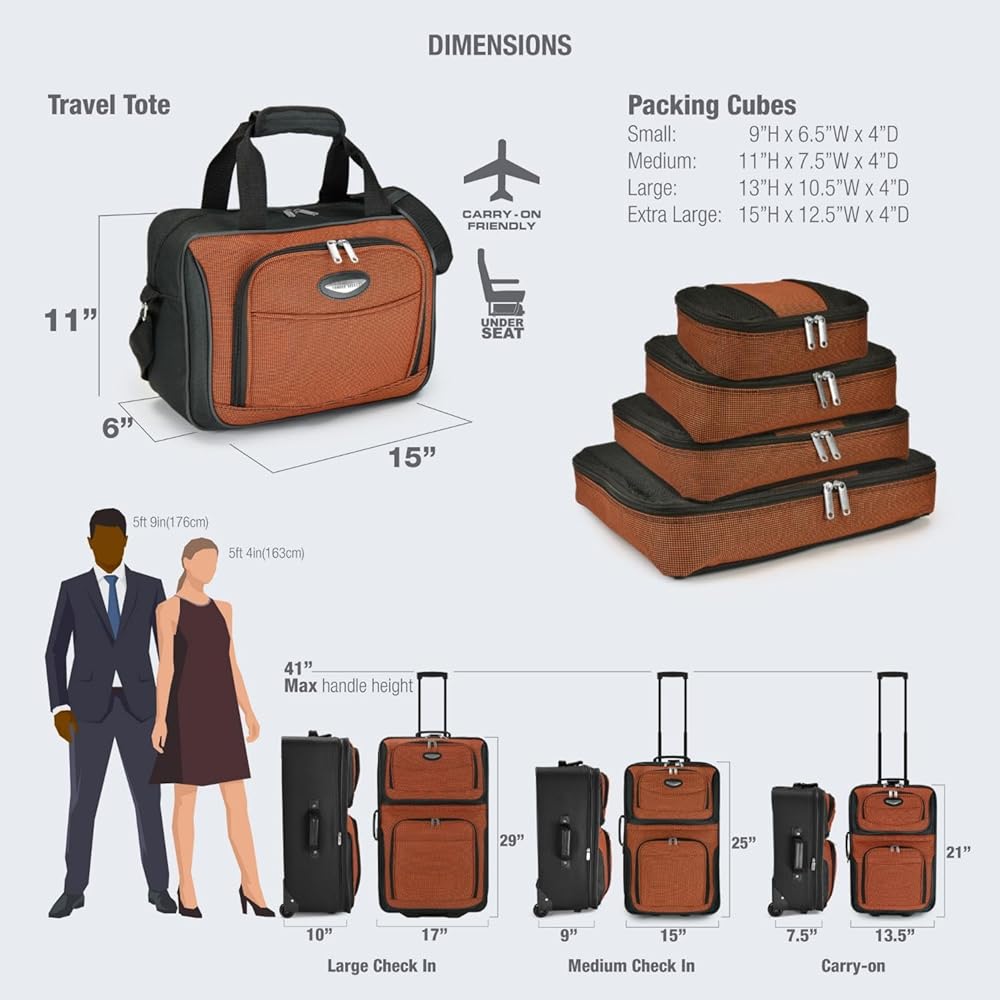 Traveler's Choice Travel Select Amsterdam Two-Piece Carry-On