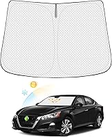 Vista 40 de Parasoles para parabrisas de automóvil, cubierta para ventana lateral y trasera, protección de privacidad, mantiene el vehículo fresco, color negro