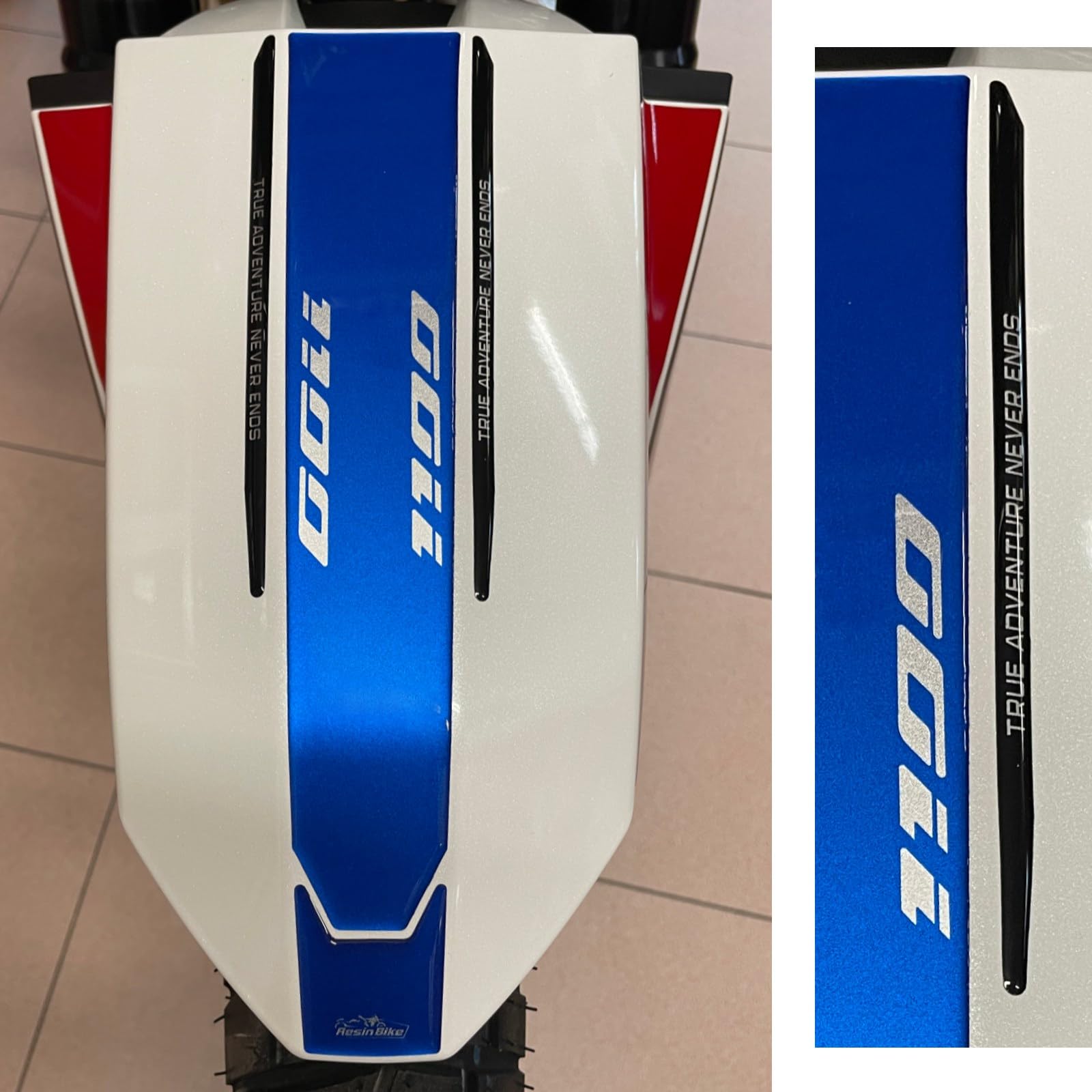 Tank Pad Motorbike 3D Stickers 3D Compatible With Honda NC750X 2021 - View #8