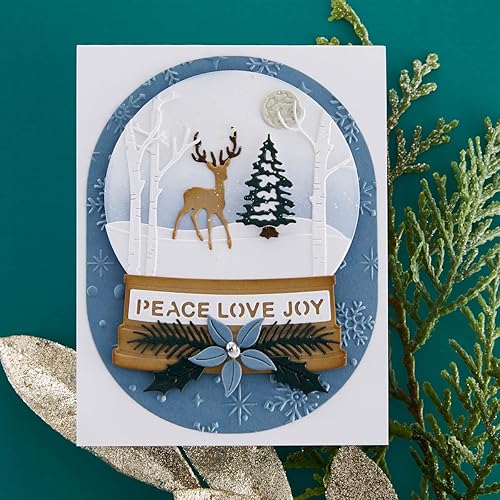 Miniatura 3 de Spellbinders Troqueles grabados con escena del bosque por Simon Hurley, metal