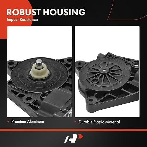 Miniatura 4 de A-Premium Motor de elevación de elevalunas eléctrico delantero derecho del lado del pasajero compatible con Ford Fusion 2006-2012 y Mercury Milan