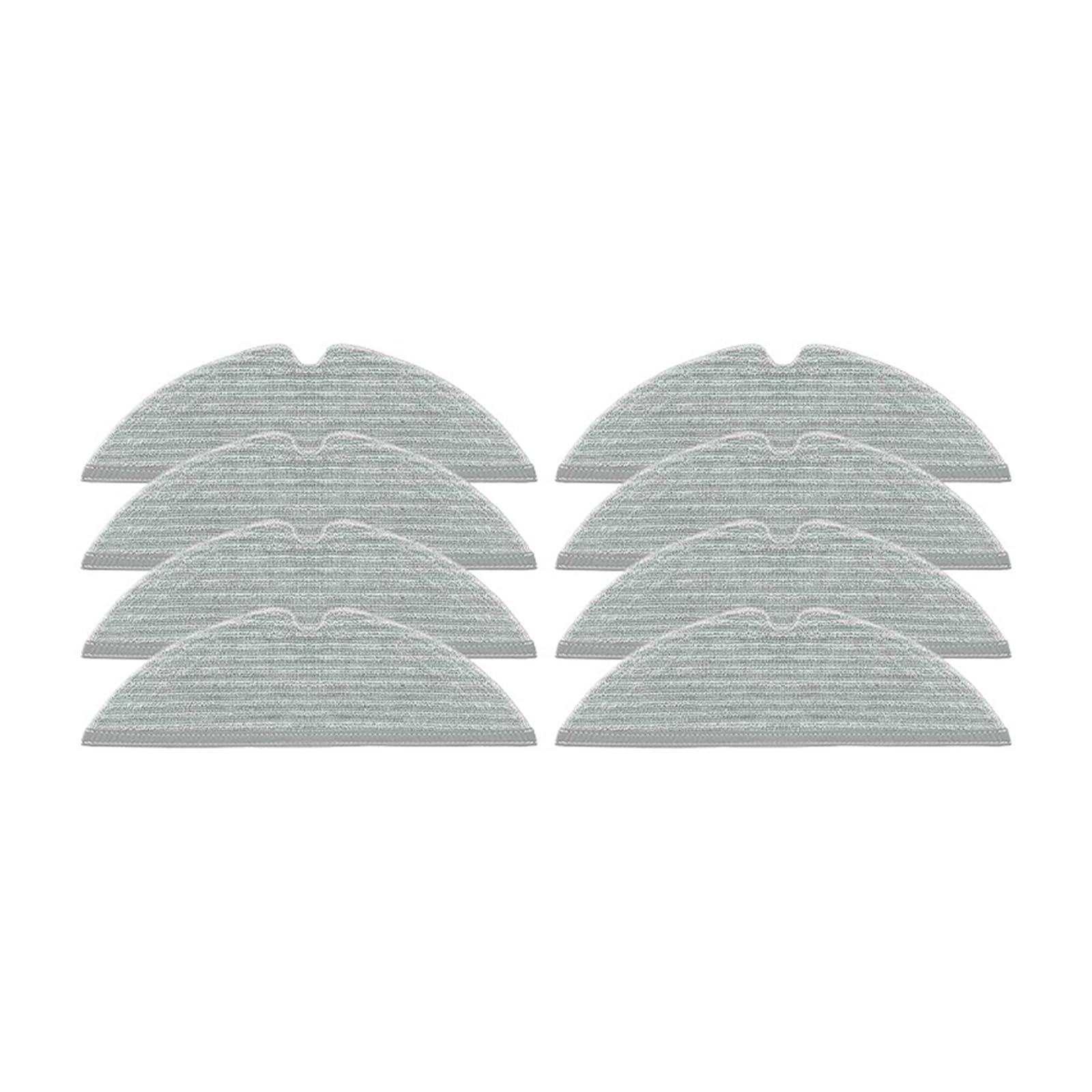 JIYUTQQ parts 8pcs Mop, compatible for Mova E30 Pro Plus, Sweeping robot accessories