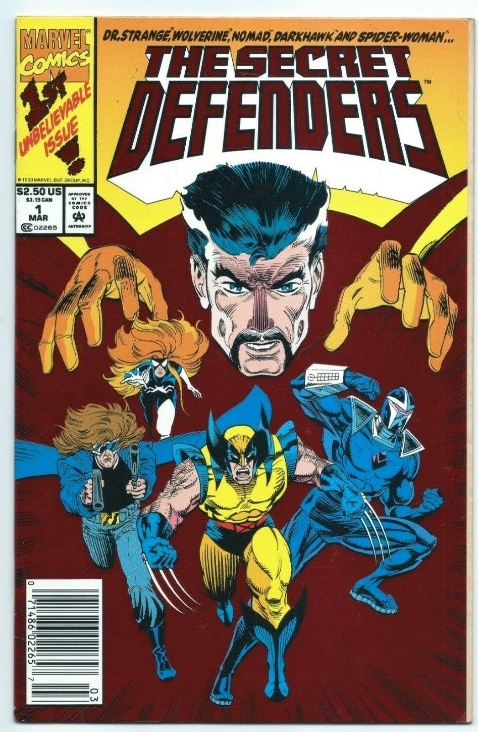 The Secret Defenders 1 A Gathering of Heroes (Marvel