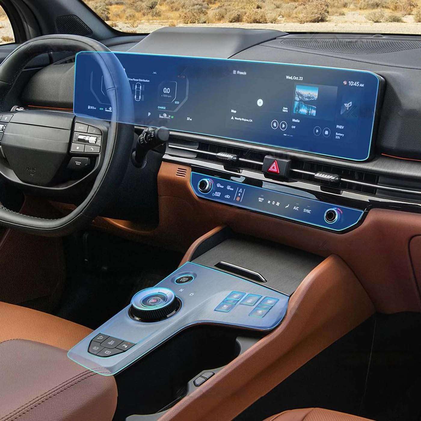 Film de protection écran Kia Sportage anti-rayures pour console centrale