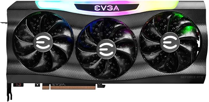 EVGA 08G-P5-3767-KR GeForce RTX 3070 FTW3 Ultra Gaming, 8GB GDDR6, iCX3 Technology, ARGB LED, Metal Backplate