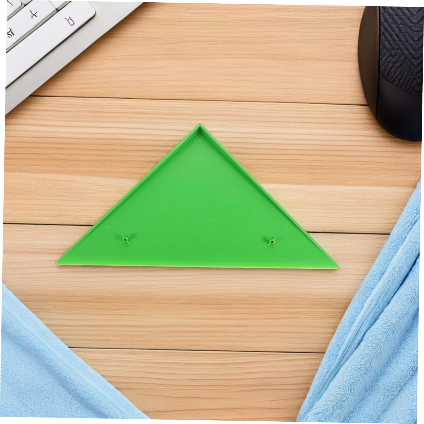 UPKOCH 10 Piezas de Esquinas Triangulares para Futbolín Accesorios de Repuesto para Mesa de Fútbol Instalación y Resistente Color Verde Protección de Bordes y Superficies