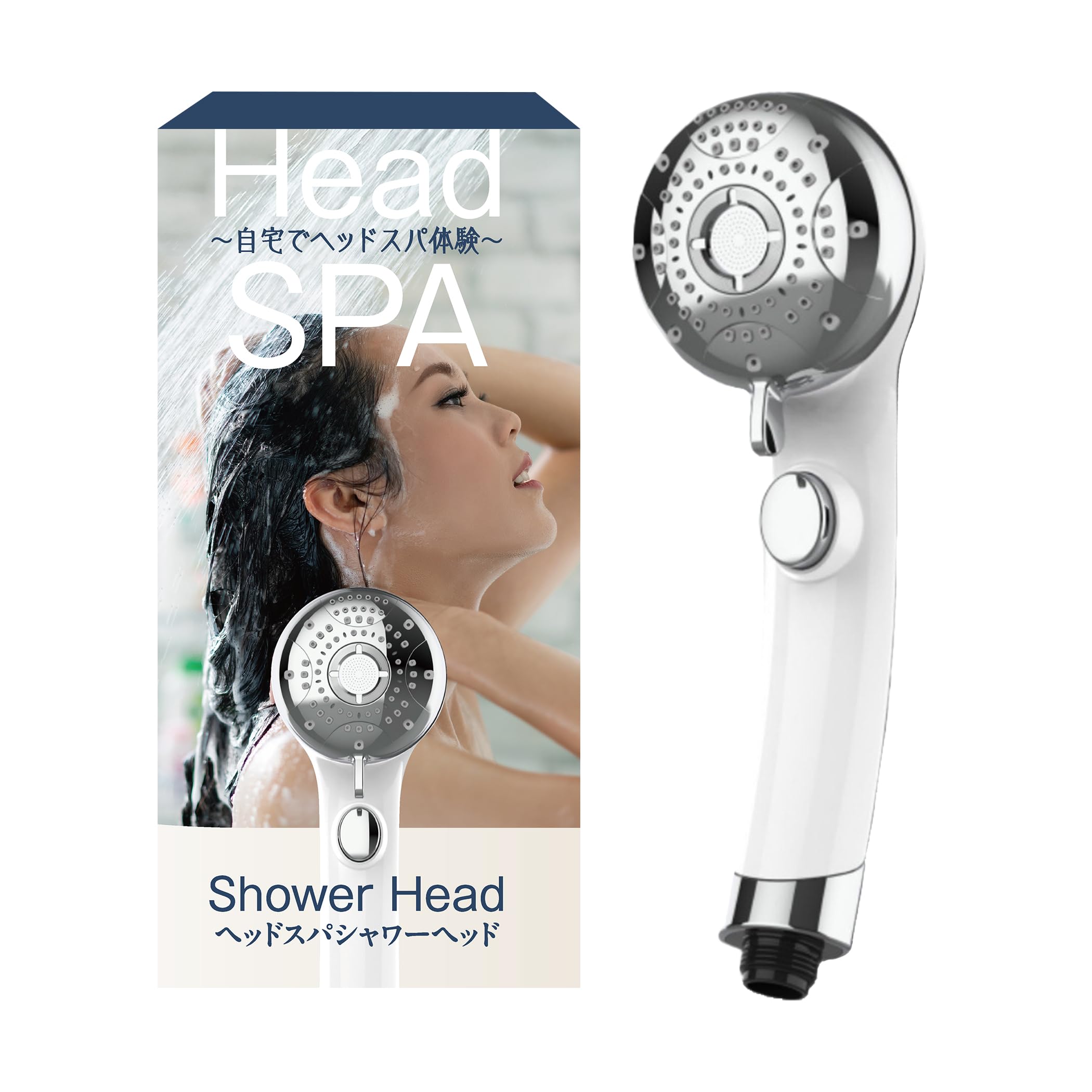 Amazon.co.jp: 【自宅でヘッドスパ体験】ヘッドスパ シャワーヘッド【6 