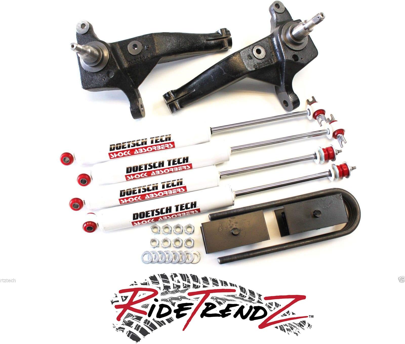 WULF 13" Front 2" Rear Leveling Lift Kit with Shocks