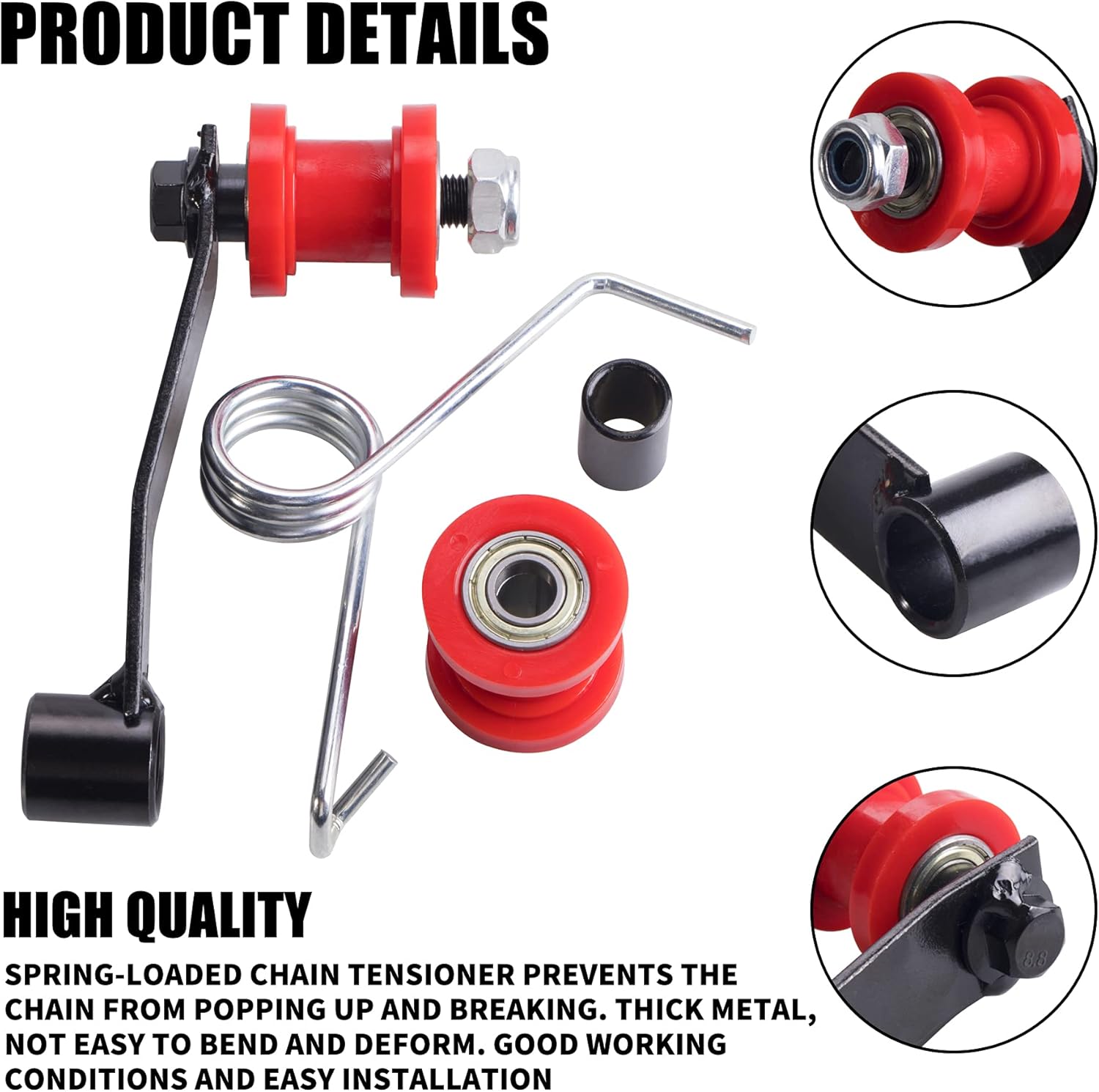 Buy CNCMOTOK Chain Slider Tensioner Adjuster Roller Guide Fit For ATV
