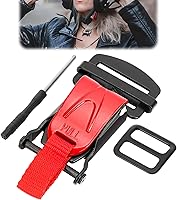 Vista 11 de Kit de hebilla de liberación rápida para casco, adaptador de correa de barbilla con trinquete de acero inoxidable para cascos de motocicleta, fácil