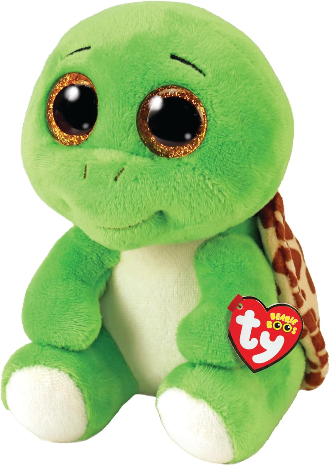 TY Turbo Turtle Beanie Boos Regular, Beanie Baby Soft Plush Toy ...