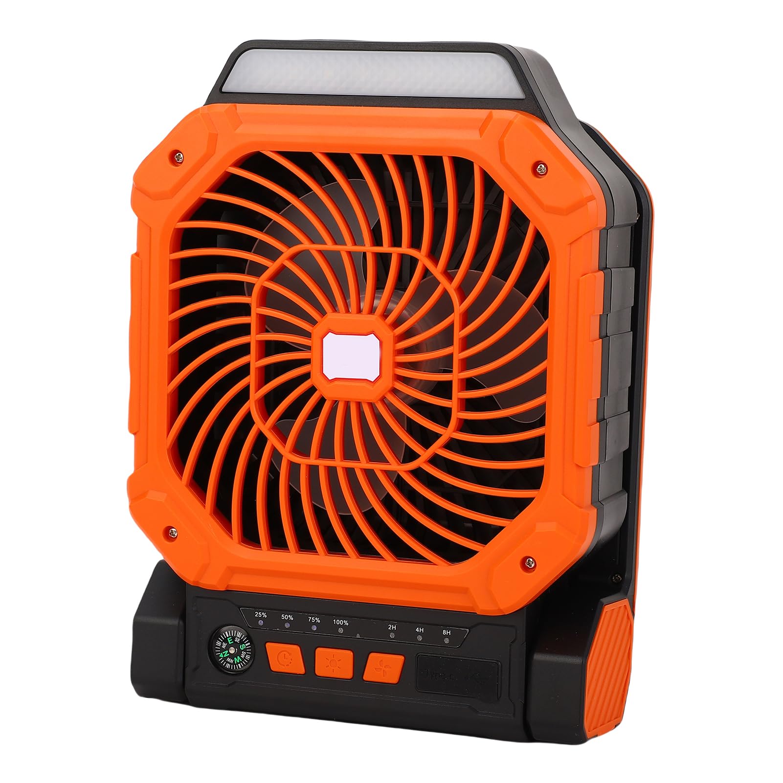 Ventilador solar portátil Jeffergarden con batería recargable de 7800 mAh y temporizador