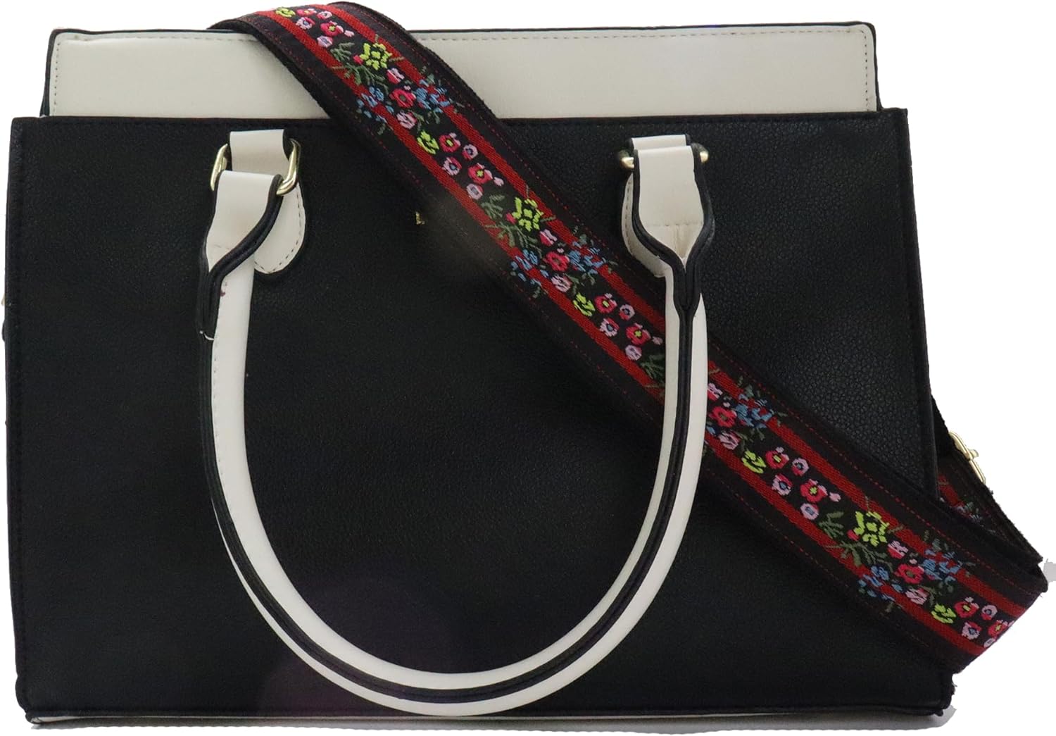 Black Hardware Purse Strap Adjustable Replacement Belts Wide Bag Straps for Canvas Crossbody Purses Messenger Bags Shoulder Handbags… - Image 5