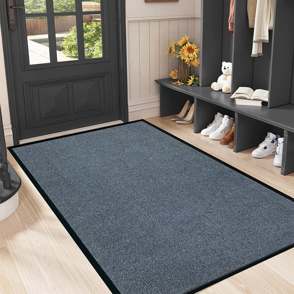 Amazon.com: Heavy Duty Doormat, 3'x4' Indoor Outdoor Entry Rug ...