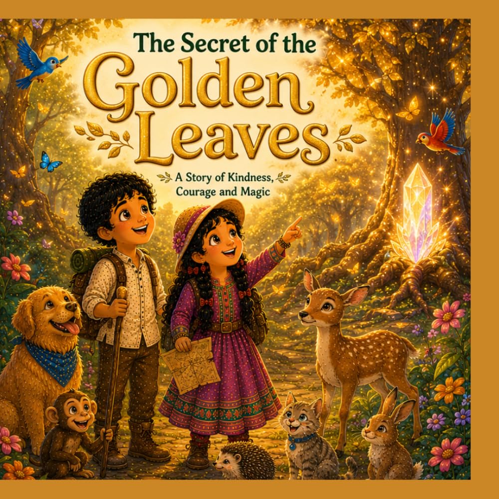 The Secret of the Golden Leaves: A Story of Friendship, Courage, and Kindness