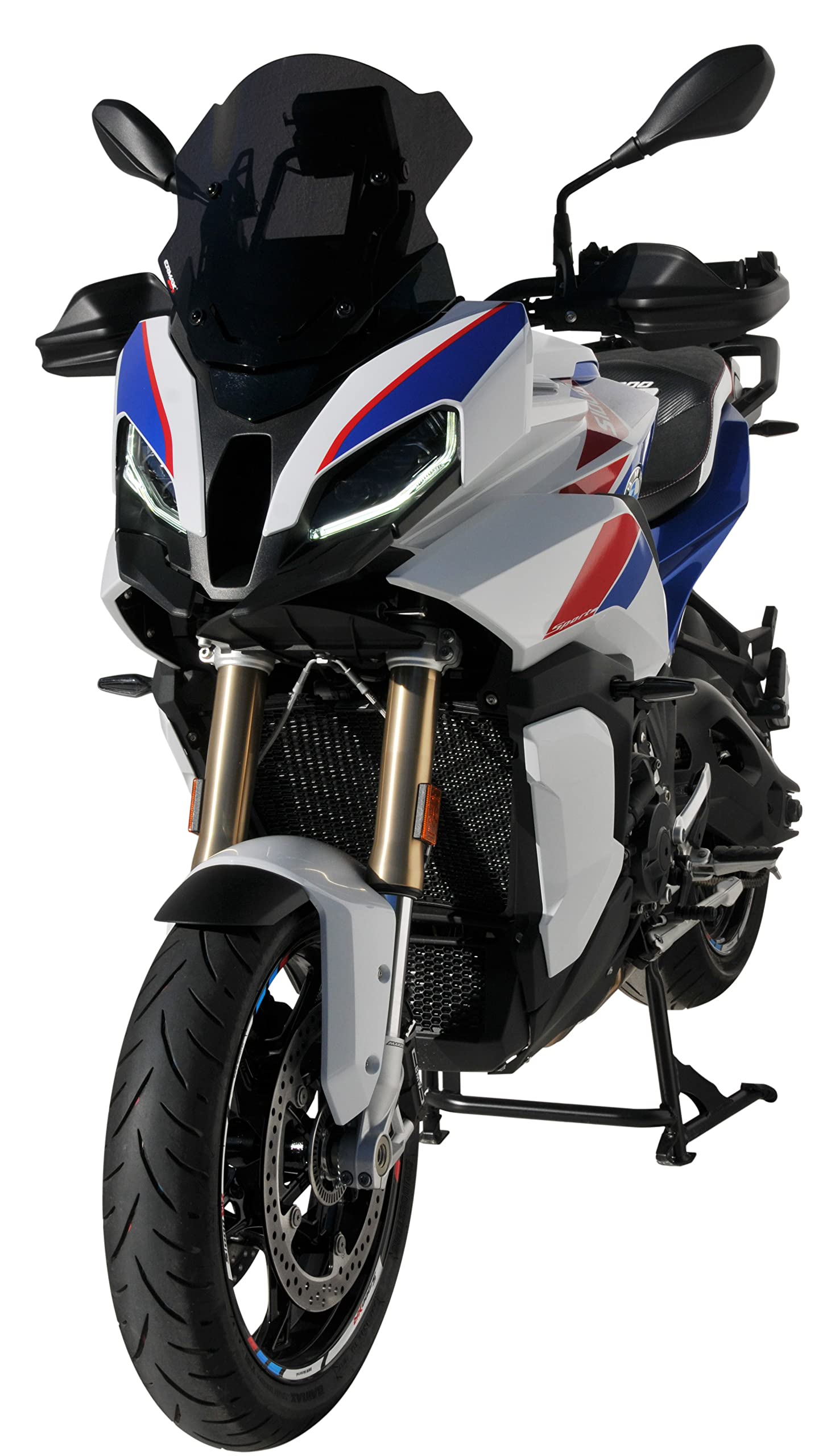 4moto Cupolino sport (36cm) compatibile con s 1000 XR 2020-2023 Nero Scuro prodotto da Ermax