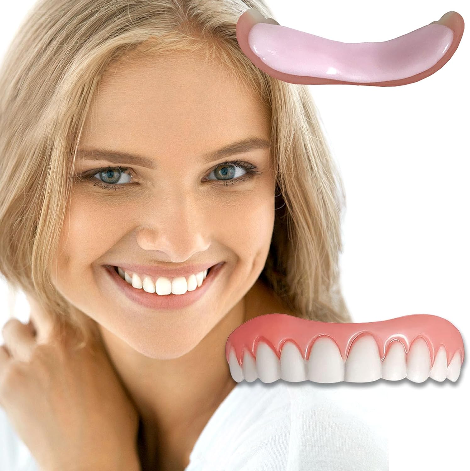 Veneers Teeth for Women and Men Natural Shade Comfort Fit