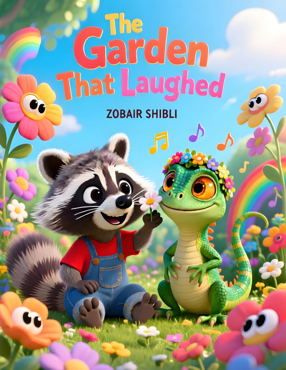 The Garden That Laughed: A Funny Read-Aloud Picture Book About Friendship, Responsibility, Teamwork, and Magical Flowers for Ages 3 - 7