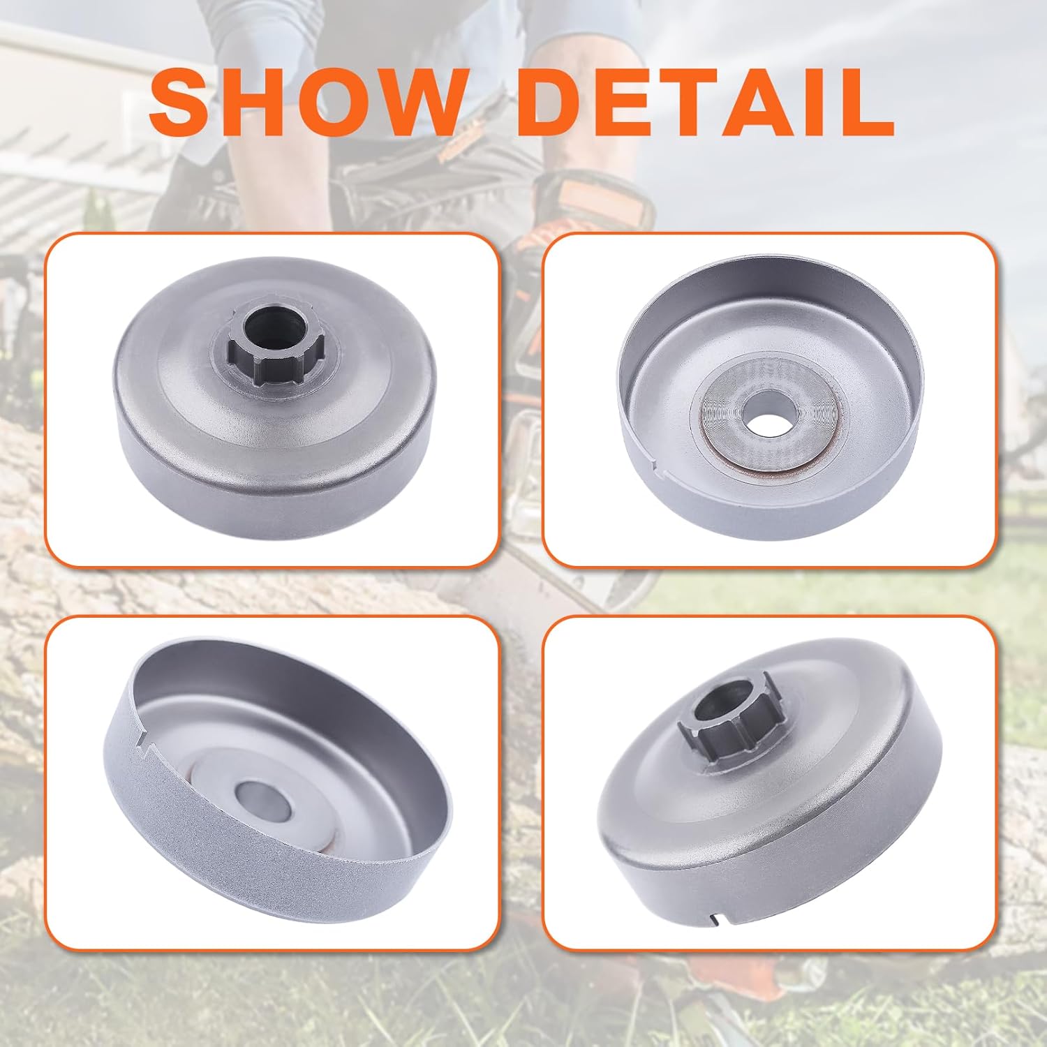 .325" Clutch Drum For Stihl 026, 026 Pro, Ms 260, Ms 260 Pro, Ms 260C Chainsaw