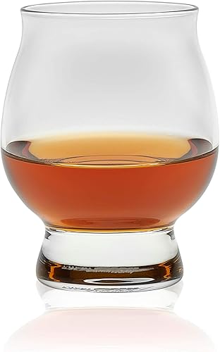 Miniatura 8 de Libbey Signature Kentucky Bourbon Trail - Juego de 4 vasos de whisky Bourbon con paleta de madera, lujoso, juego de vasos de bourbon