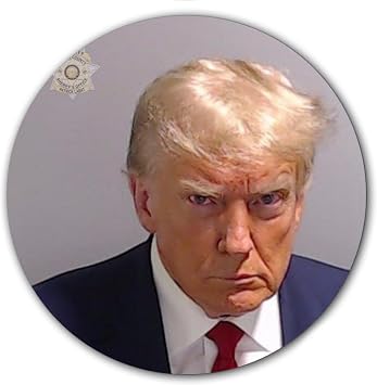 DJ Donald J Trump Thug Life Mug Shot #1 Scratch Pad Vinyl Memorabilia 7" inch Slip Mat Portablism Turntable Slipmat DJ Platter Pad x1