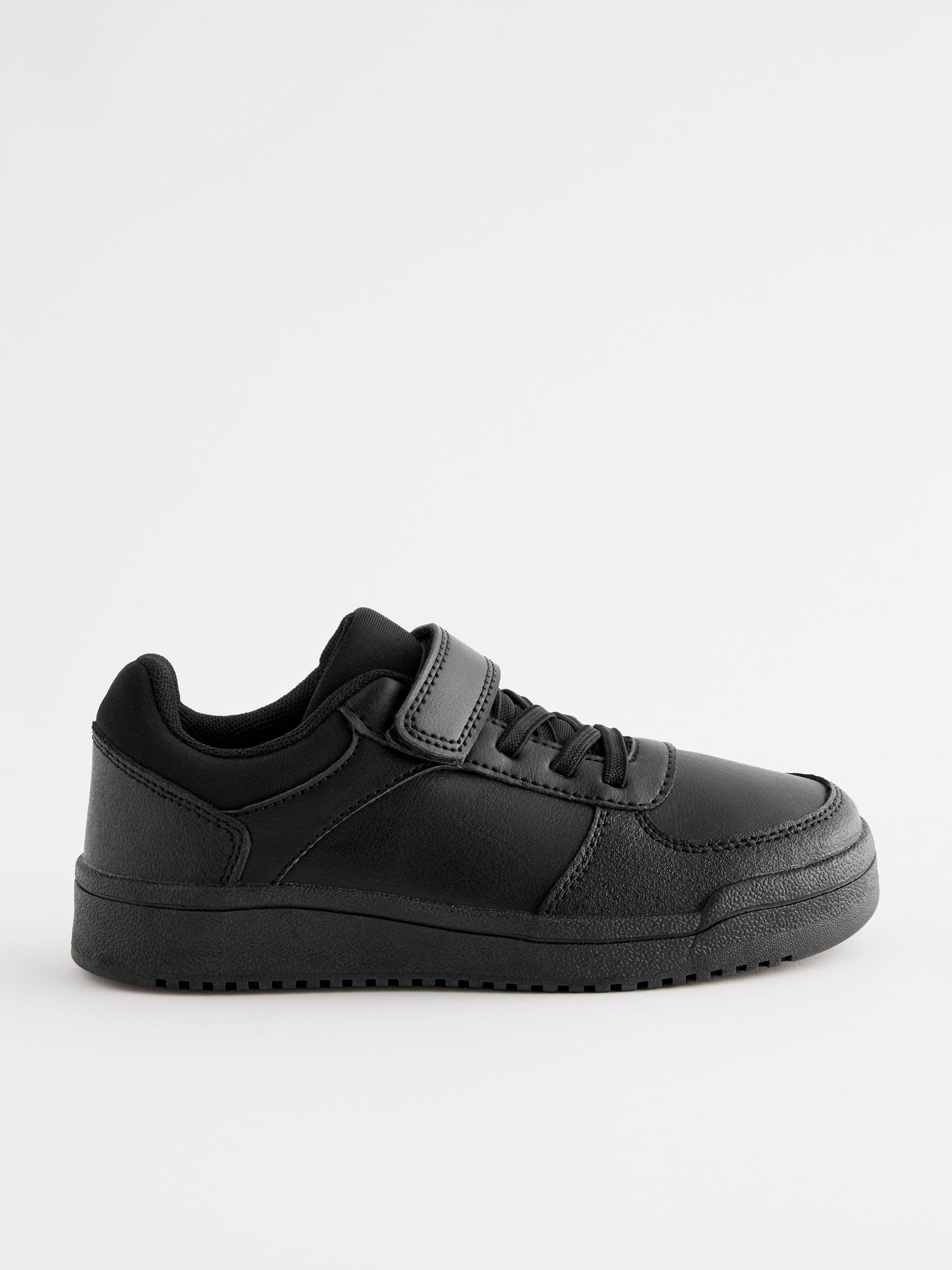 NEXT Ragazzo Scarpe per la Scuola con Chiusura a Strappo e Lacci Elastici