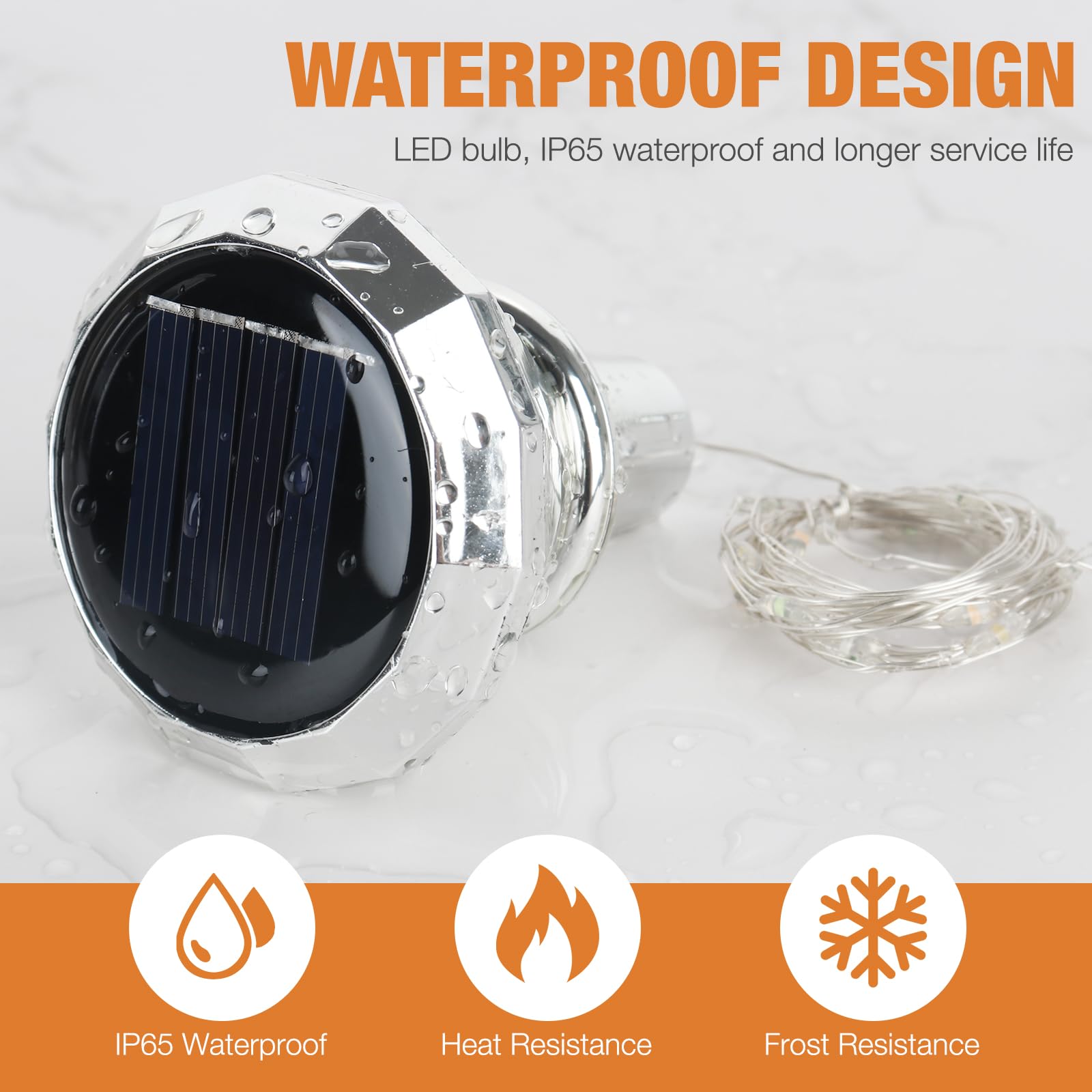 8 Stück Solar Flaschen Licht, Solar LED Flaschenlichter, 2M 20LED Flaschenlichterkette Korken, Außen LED Korken Weinflasche Lichtkette für Flasche DIY, Party, Garten, Hochzeit Deko(Warmweiß)