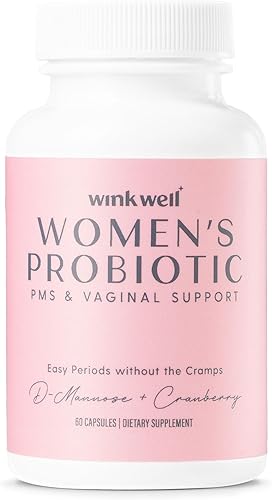 Probiótico para mujeres Probiótico para la salud vaginal 14 mil millones de UFC Pre & Pro Blend Apoyo para las infecciones urinarias con D-manosa