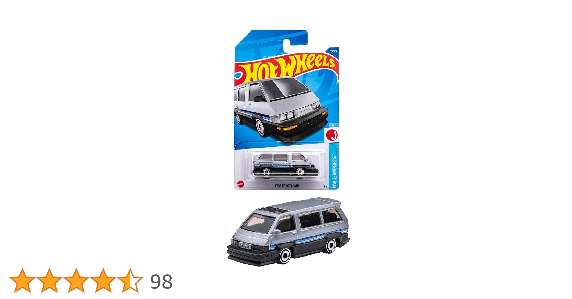 新品12個セット　ホットウィール　 ベーシックカー １９８６　トヨタ・バン Amazon.co.jp: ホットウィール(Hot Wheels) ベーシックカー 1986