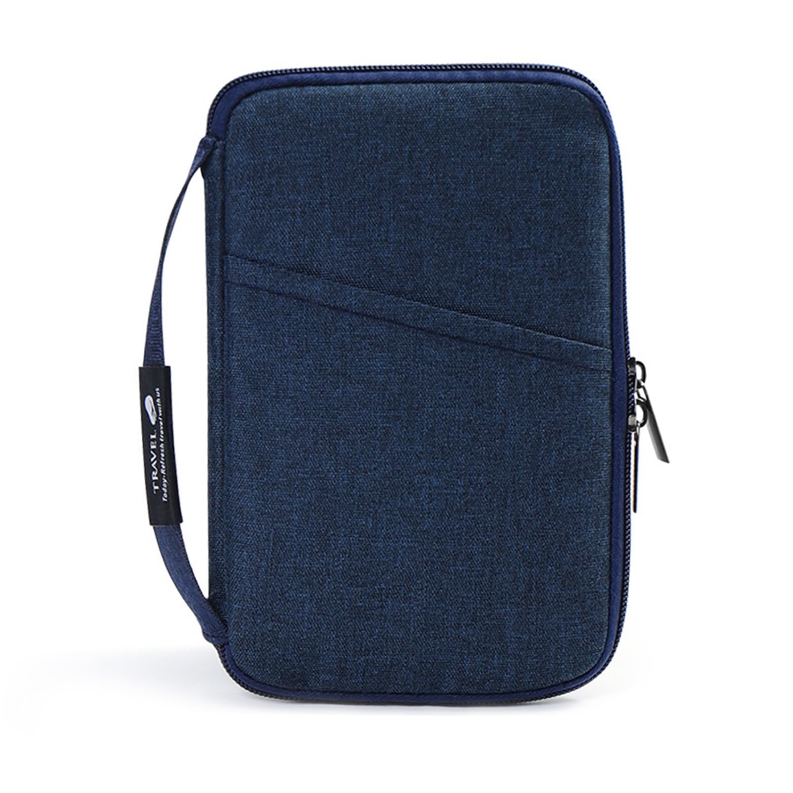 GZCXQLarge Capacity Passport Holder Travel Wallet, Travel Wallet and Document Holder, Waterproof Portable Travel Wallet Organiser for Cash Passport Id Card Credit (25.5 * 15 * 2cm), Travel Wallet