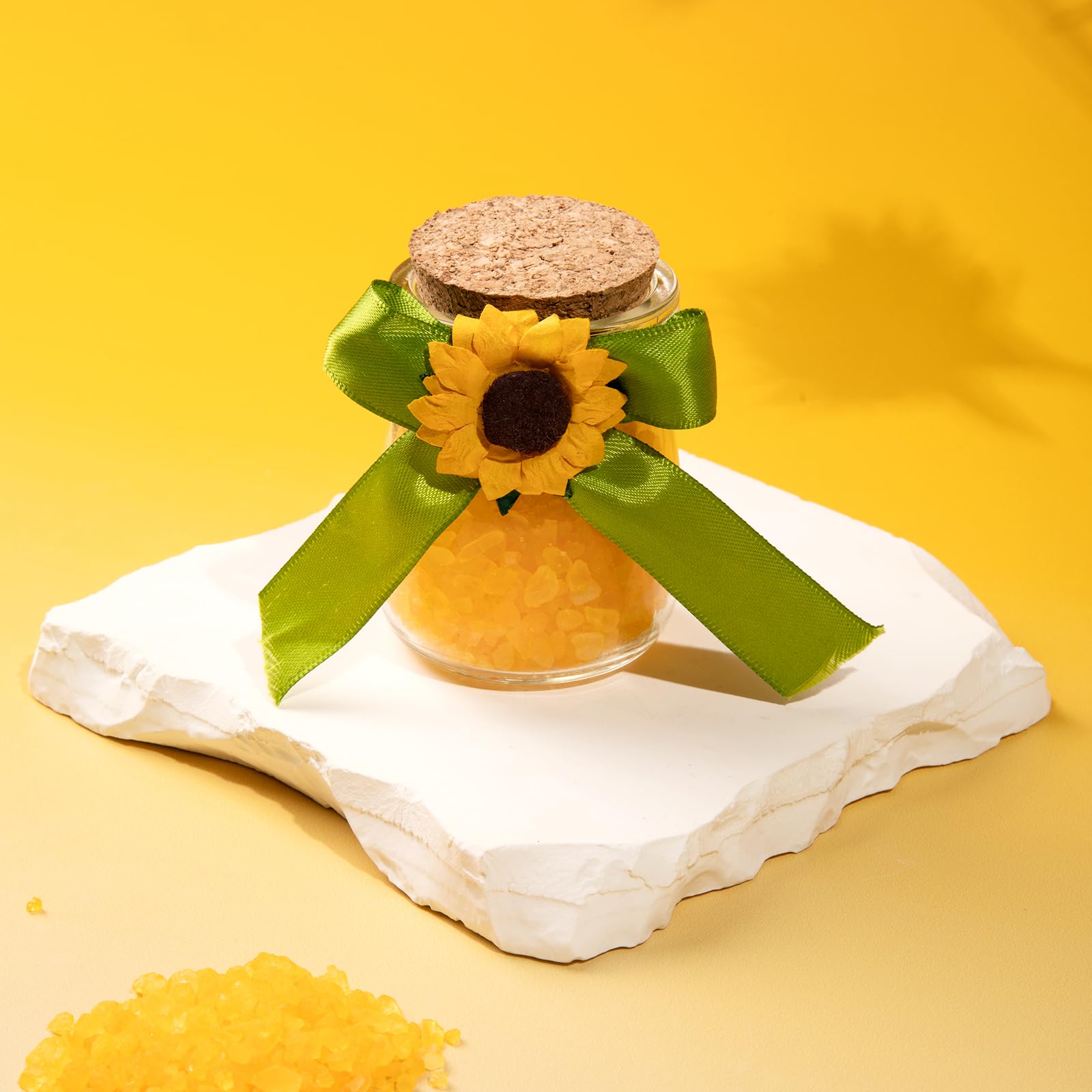 Handgehäkelte Sonnenblume Mit Energiekarte - Gute Besserung Geschenk Für Frauen