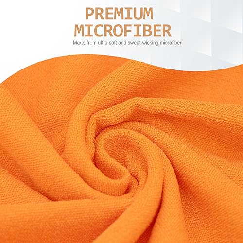 Miniatura 5 de Eunzel Toalla de yoga, toalla para esterilla de yoga caliente con puntos de agarre, absorbente de sudor, antideslizante, para yoga caliente, pilates